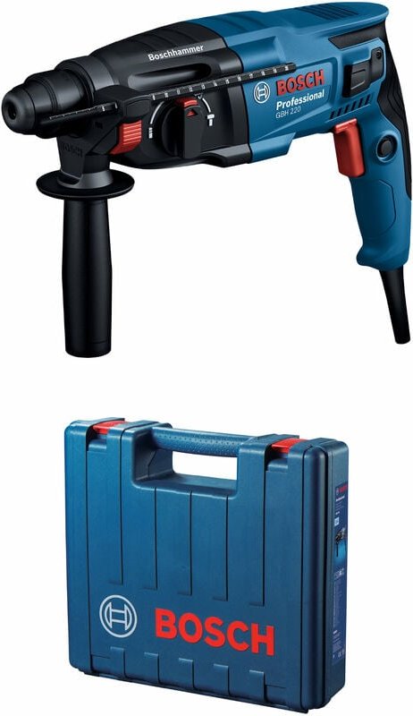 Bosch Bohrhammer mit sds plus gbh 2-21 im Handwerkerkoffer