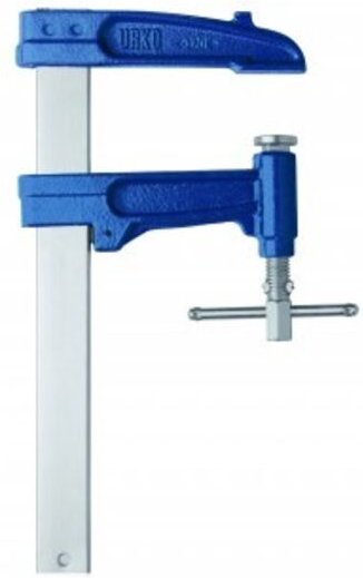 Schraubzwinge mit Pumpe Mod. 3-P - Ausladung 140 mm Öffnung 80 cm URKO - 1522080