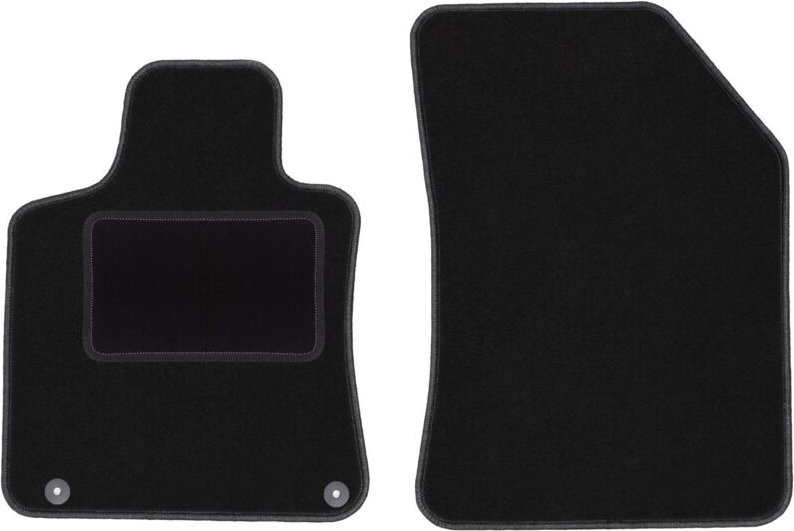 Vordere Matten schwarz für: Peugeot 508 II Limousine, Kombi, Liftback (2018-)