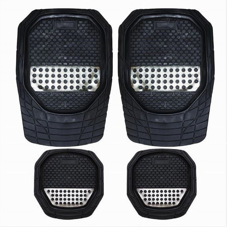 Thumbnail - Trade Shop - tappetino universale by car pvc stampa turbo tappetini 4 pezi Maxtech MATS-05 -