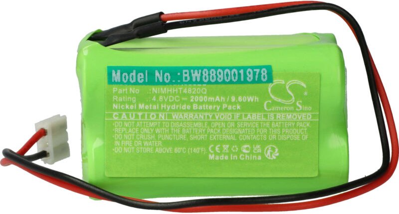 Vhbw - Akku kompatibel mit abm SCKBU013(SC), LM/D013(SC), kwd(w), KLU013(SC) Fluchtweg, Notfallbeleuchtung (2000 mAh, 4,...