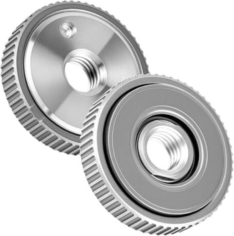 Stück 50 mm Schnellspannmuttern, kompatibel mit M14-Winkelschleifern – hochwertiger Karbonstahl, rutschfestes Design