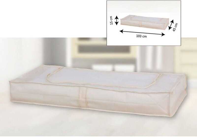 Buri - Unterbettkommode aus Stoff Aufbewahrungsbox Unterbettbox Kleidersack Kleiderbox