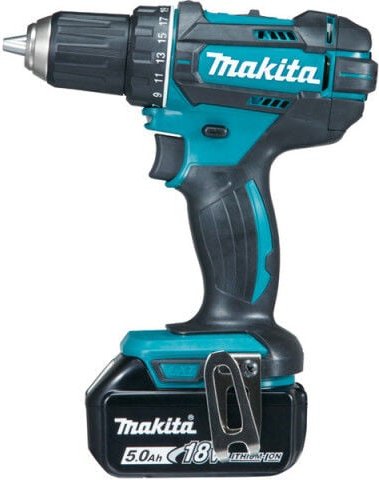 Thumbnail - Makita DDF482T1 Bohrschrauber 18V (1x 5Ah) Li-Ion