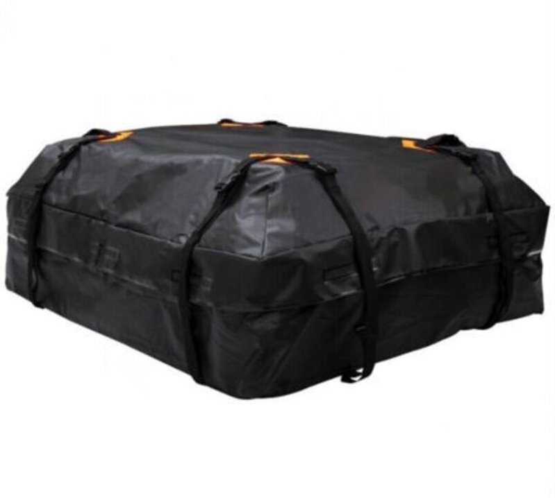 Aufbewahrungstasche, 600D wasserdichte Autodach-Reisetasche, universelles Reisecamping, Schwarz - Tigrezy