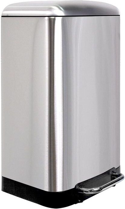 Abfalleimer aus Metall de Tret-Abfalleimer mit herausnehmbarem Behälter, stabilem rutschfestem Boden und verstärktem Ped...