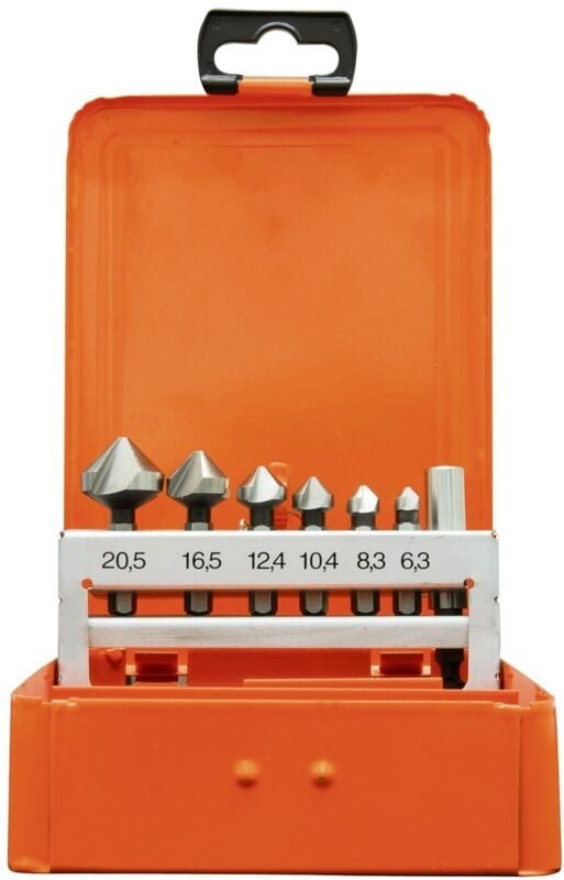 Kegelsenker-Satz hss-g 90° 1/46kt Schaft 7-tlg. - Projahn