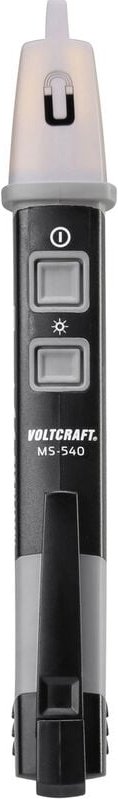 Voltcraft - MS-540 Berührungsloser Spannungsprüfer cat iv 1000 v led, Akustik, Vibration