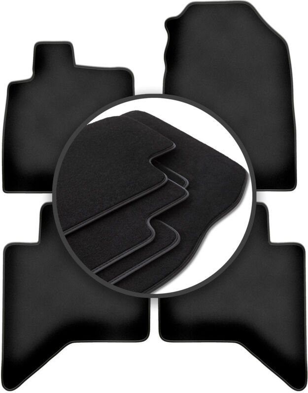 Premium-Fußmatten für: Isuzu D-MAX III Pickup (2019-)