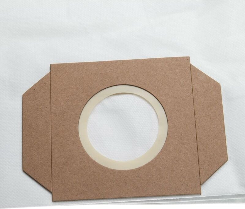 10x Staubsaugerbeutel kompatibel mit Thomas Power Pack 1630 Staubsauger - Mikrovlies, 22,2cm x 61,8cm Weiß - Vhbw