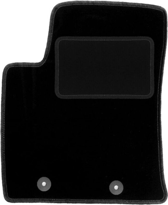 Fahrermatte schwarz für: Hyundai i10 II Fließheck (2013-)