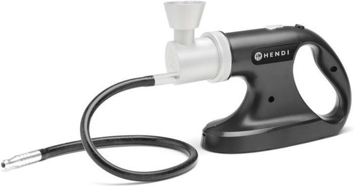 Bighouse It - hendi Räucherpistole - 3 Geschwindigkeitsstufen, 215x70x(H)160mm