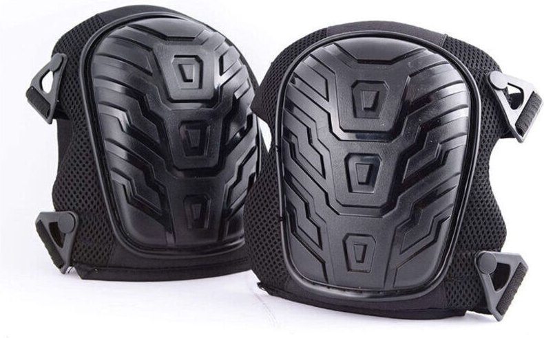 Gabrielle - Professionelle Knieschoner, strapazierfähiges Schaumstoffpolster, bequemes Gelpolster, Befestigungsclips für...