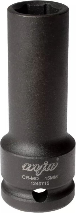 MJW Kraft-Stecknuss 1/2"" Sechskant lang 15 mm