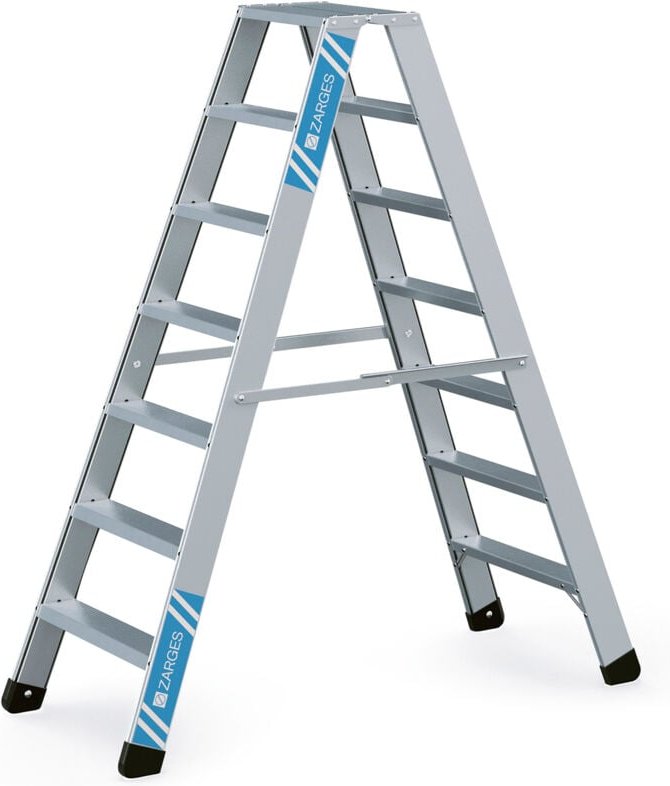 Zarges Bockleiter Seventec B 2x7 Stufen