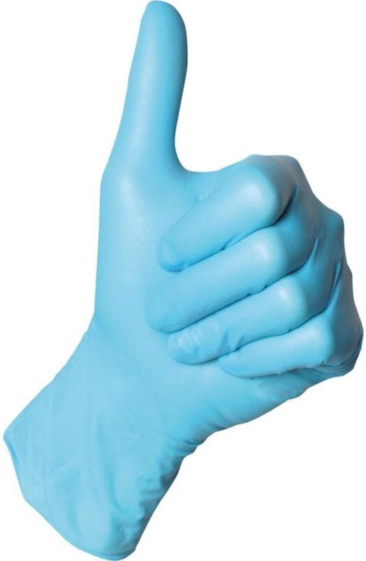 Semperit - Einweghandschuh semperguard nitril xpert sempermed Gr.7-8 blau Nitril 100 St/Box