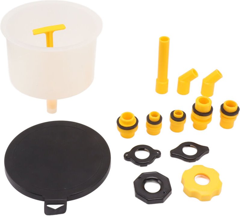 SUNXURY 15-teiliges Kühlerkühlmittel-Einfülltrichter-Set, verstärktes, auslaufsicheres Design, universelles Kühlsystem-E...