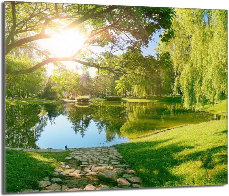 Glasschutzplatte für den Herd 60x52 Ansicht