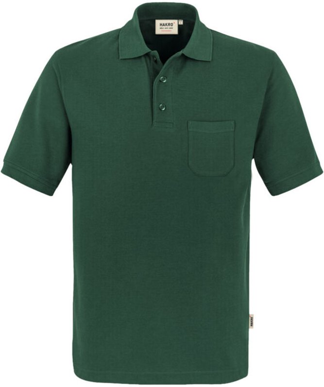 Poloshirt Pocket Performance Herren 812 Gr. s tanne - Hakro