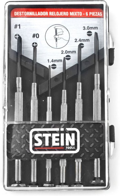 Mixed Stein Uhrmacher-Schraubendreher-Set 6-teilig