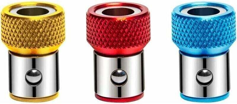Ulisem 3-teiliger Schraubenhalter-Ring-Magnetisierer, universelles, abnehmbares, magnetisches Legierungs-Anti-Rutsch-Sch...