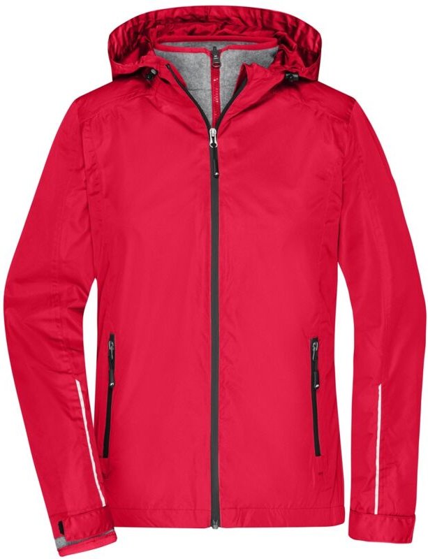 James&nicholson - Funktionelle Doppeljacke Damen JN1153 Gr. 2XL red/black