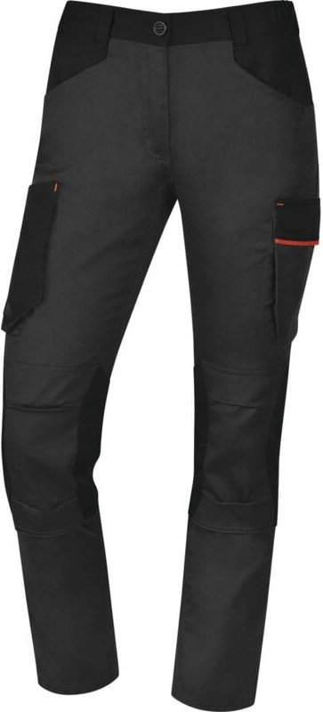 Thumbnail - Pantalon Delta Plus Mach2 M2pa3strf Femme Gris Orange- M2pa3strfgo0 34/36 (S)