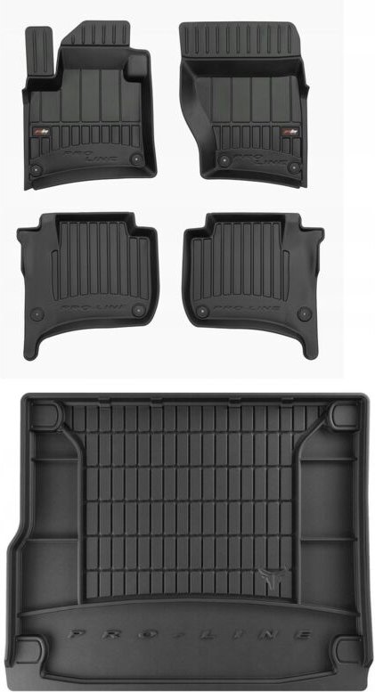 Thumbnail - SET 3D Gummifußmatten VW Touareg 2 R-line 2010-2018