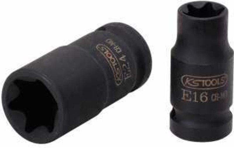 3/8' Torx-E-Kraft-Stecknuss, kurz, E6