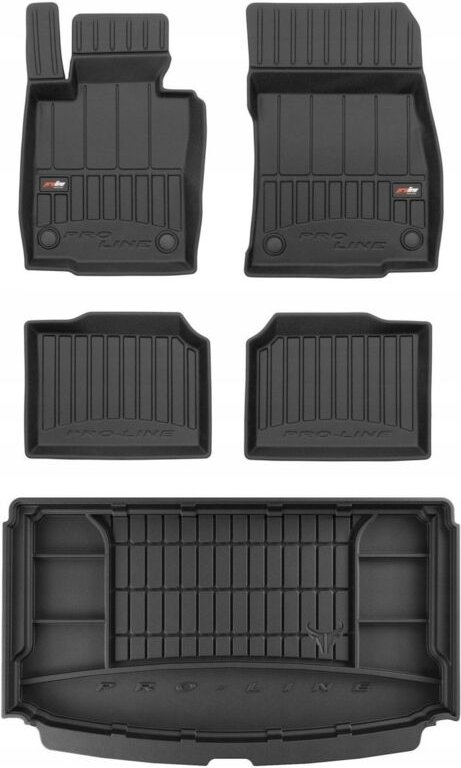 SET 3D Gummifußmatten Mini Countryman 1 2010-2016 g