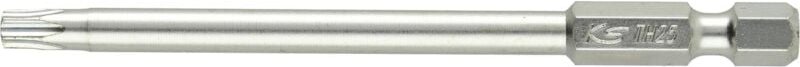 1/4" Torx-Bit T25, 89mm lang, m.Bohrung