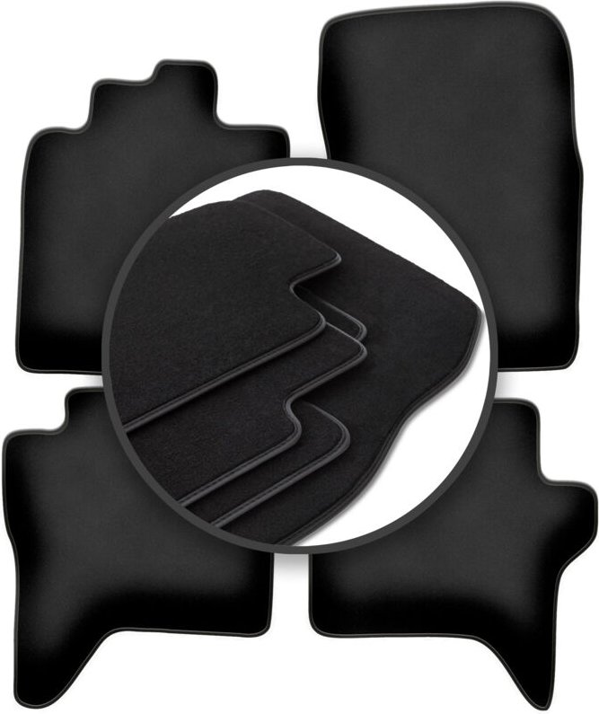 Premium-Fußmatten für: Mitsubishi Pajero IV lang (2006-2018)