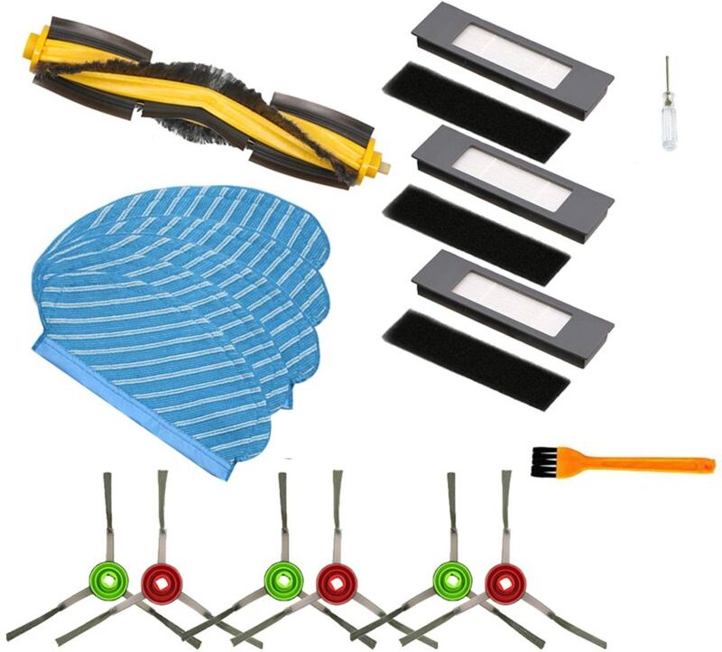 Für Ecovacs Deebot ozmo 950 Roller Seitenbürste Filter Kit Staubsauger Teile Ersatz Zubehör