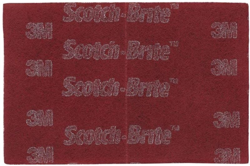 Vlies-Handpads cf-hp pro 115 x 228 mm a vf rot - 3M