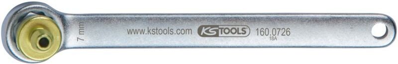 Bremsen-Entlüftungsschlüssel, extra kurz, 7 mm, grün