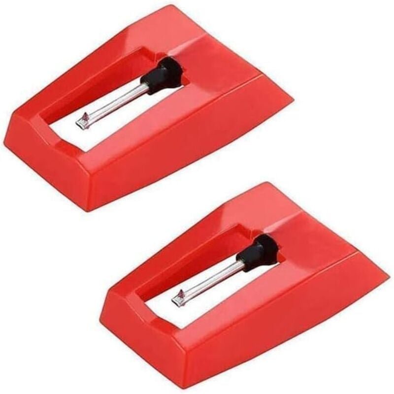 2 Stück Plattenspieler Nadel, Plattenspieler Ersatznadel,tonabnehmer Plattenspieler,Schallplatten LP Audio Spieler Ersat...