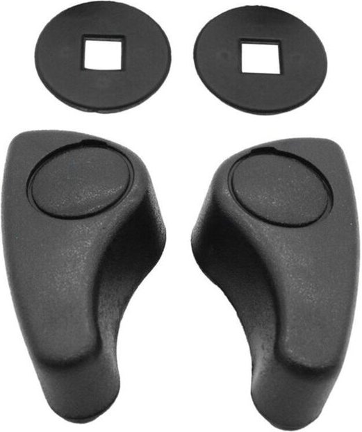 Tlily - 2 stück Auto Sitz Einstellung Griff 7701207182 7701205078 für Renault Clio