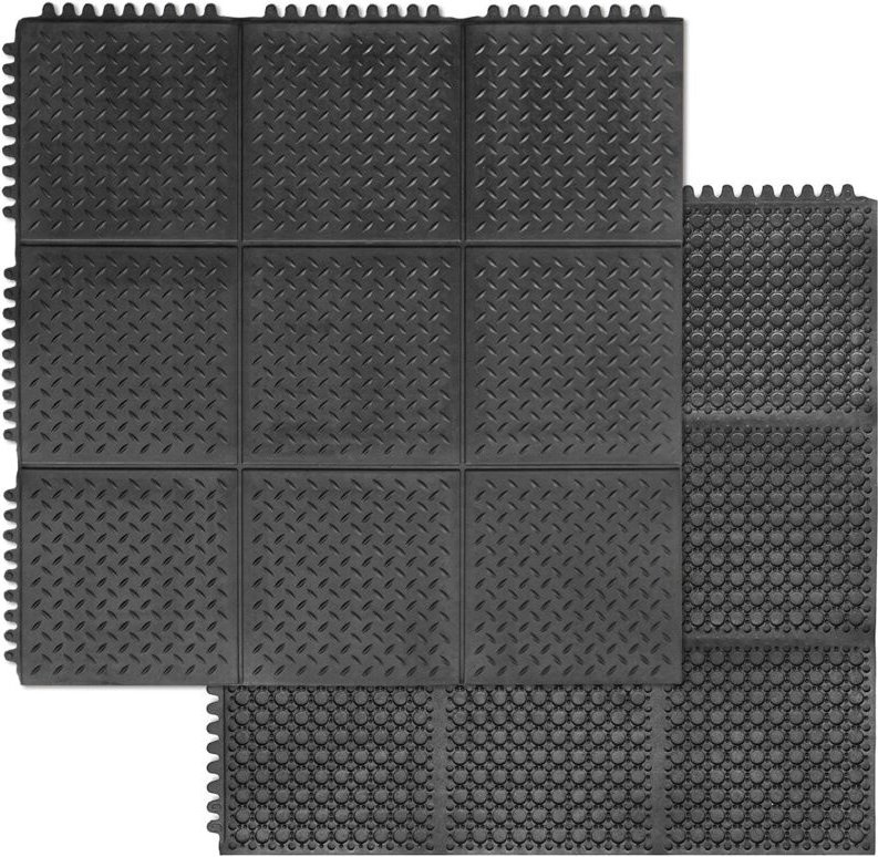 Profil-Gummimatten Als Stecksystem Mit Riffeloberfläche