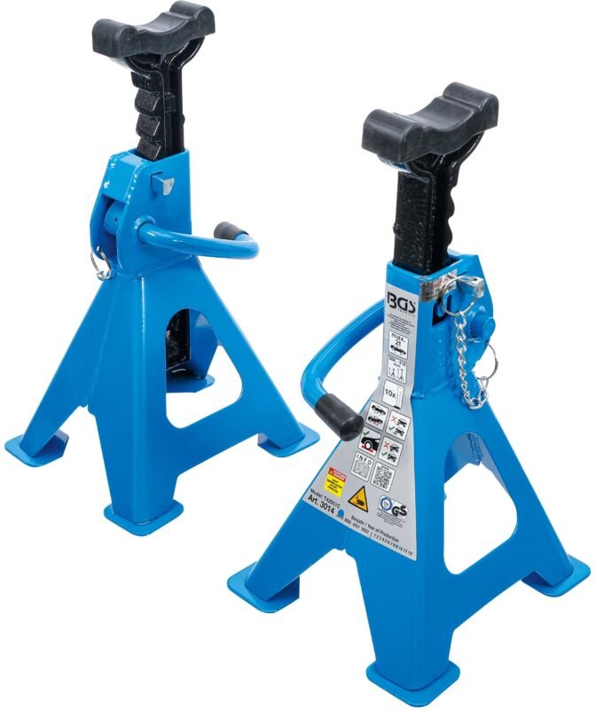 Unterstellböcke Traglast 2000 kg / Paar Hub 268 - 418 mm 1 Paar