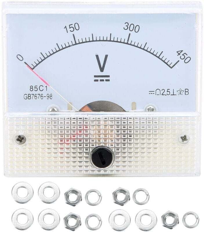 85C1 Analoges Voltmeter, Gleichspannungsmesser, Voltmeter, Gleichspannungsmesser 0-450V