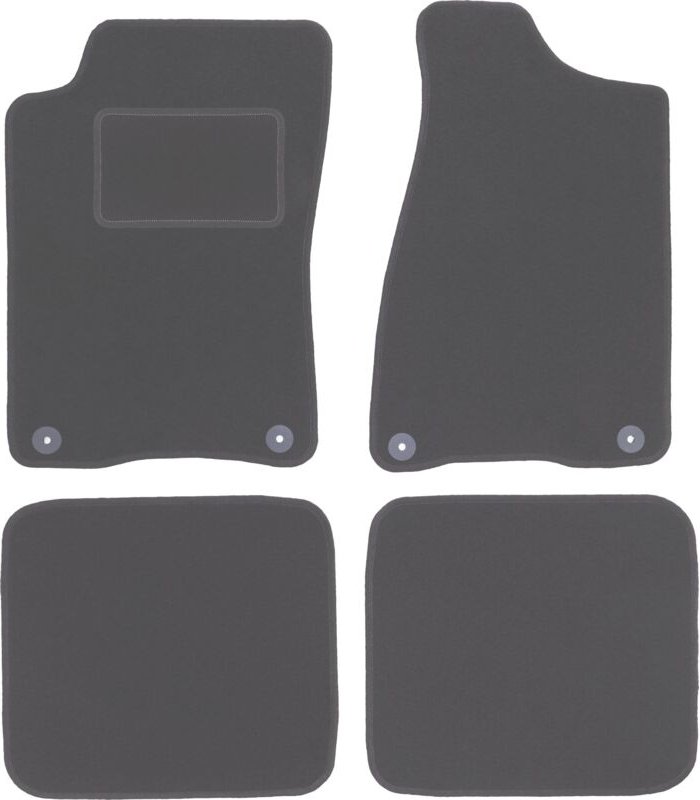 Graphit-Fußmatten für: Audi 90 B3 Limousine (1986-1991)