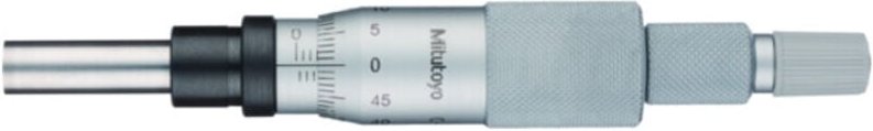 Mitutoyo - Einbaumessschr., nicht drehende Spindel 0-25mm, Ratsche, 0,01mm