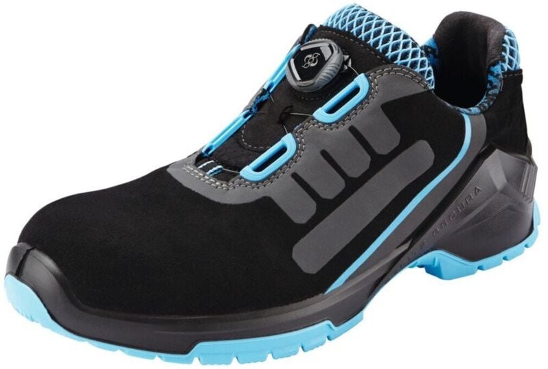 Steitz Secura - Halbschuh schwarz/blau vd pro 1500 sf, S3 nb boa, EU-Schuhgröße: 38