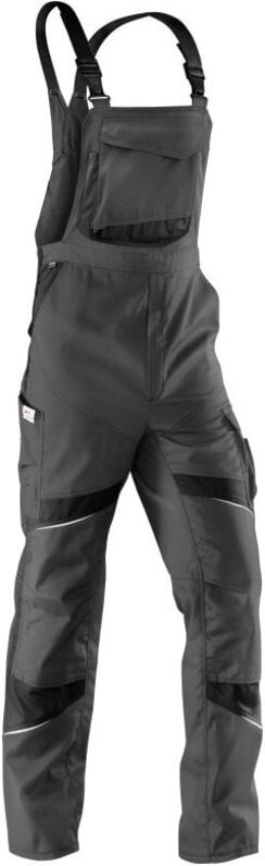 Thumbnail - Kübler Workwear - Kübler Latzhose activiq 3250 anthrazit/schwarz Gr. 42