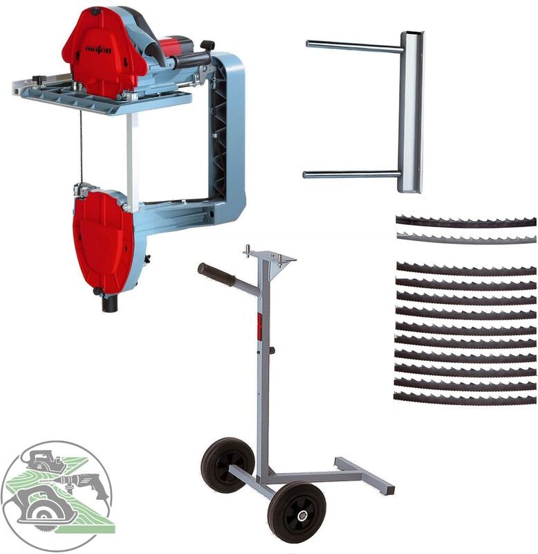 Zimmerei Handbandsäge Bandsäge z 5 Ec Transportwagen 10 Sägebänder - Mafell
