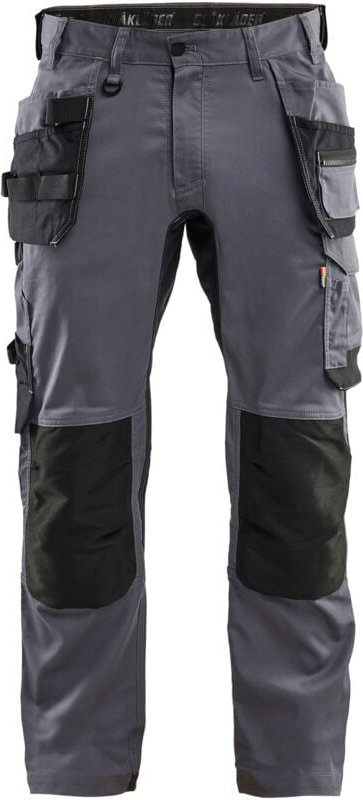 Dehnbarer Arbeitshose 2D 1750 – Mittelgrau L – FR(46) – SE(C52) – Normen