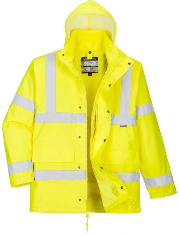 Hi-Vis Parka 4-in-1 Gelb 2XL