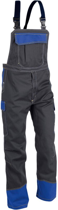 Kübler Latzhose safety 6 psa 3 3780 anthrazit/kbl.blau Gr. 56