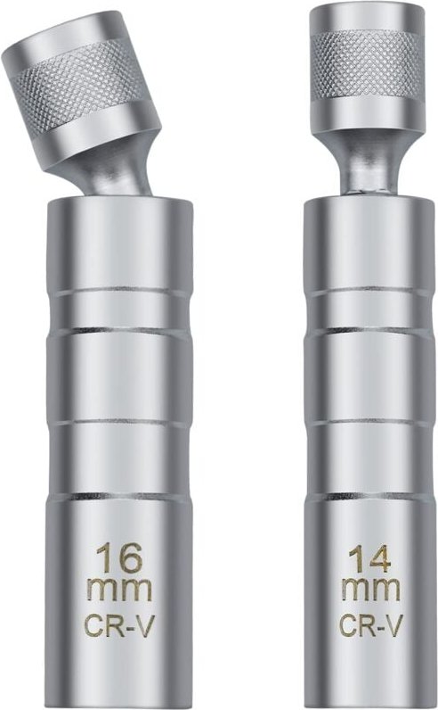 Thumbnail - Memkey - 14/16-mm-Zündkerzenschlüssel, universelles magnetisches Zündkerzensteckschlüssel-Entfernungswerkzeug zum Entfer...