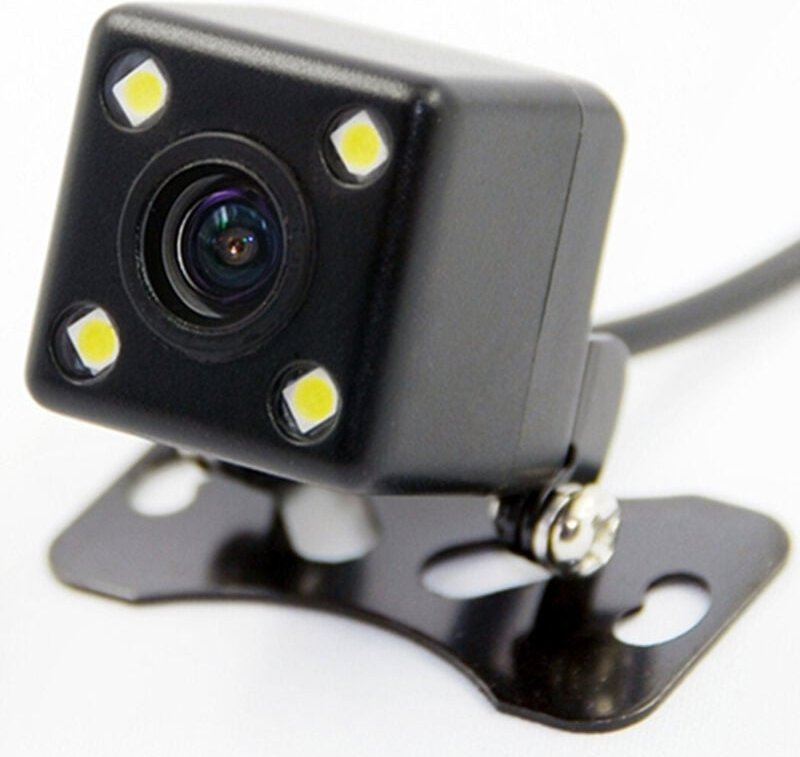 Trade Shop - telecamera retromarcia retrocamera mit staff auto camper suv filo colori 4 led -
